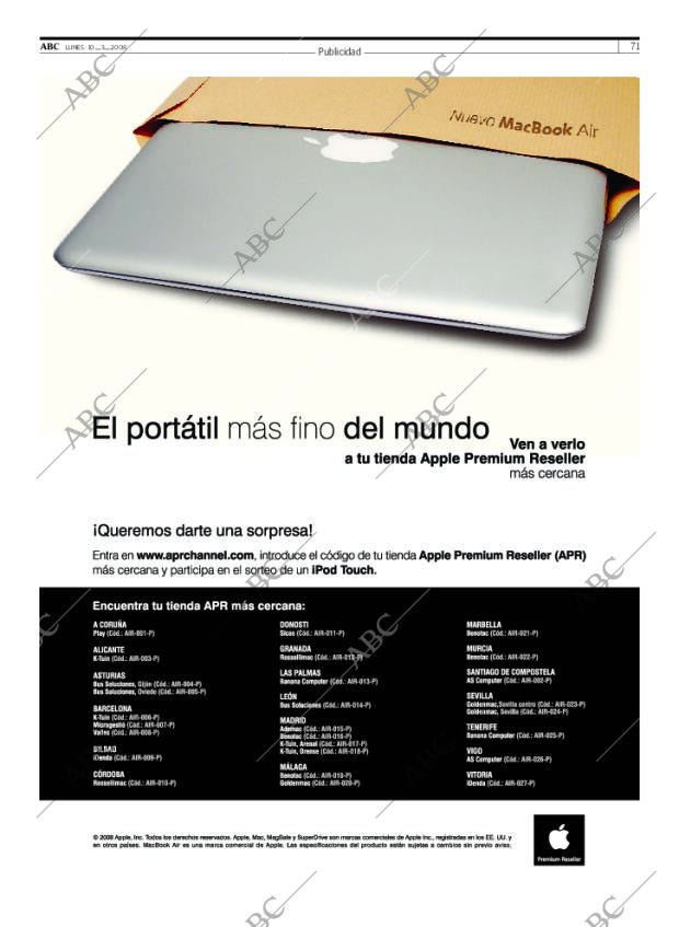 ABC SEVILLA 10-03-2008 página 71