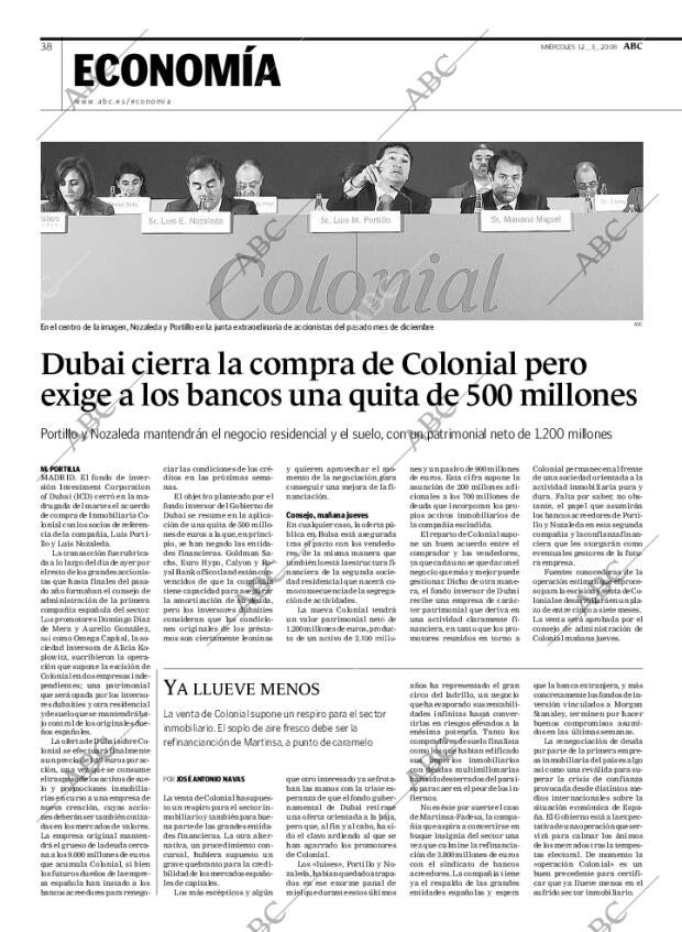 ABC MADRID 12-03-2008 página 38