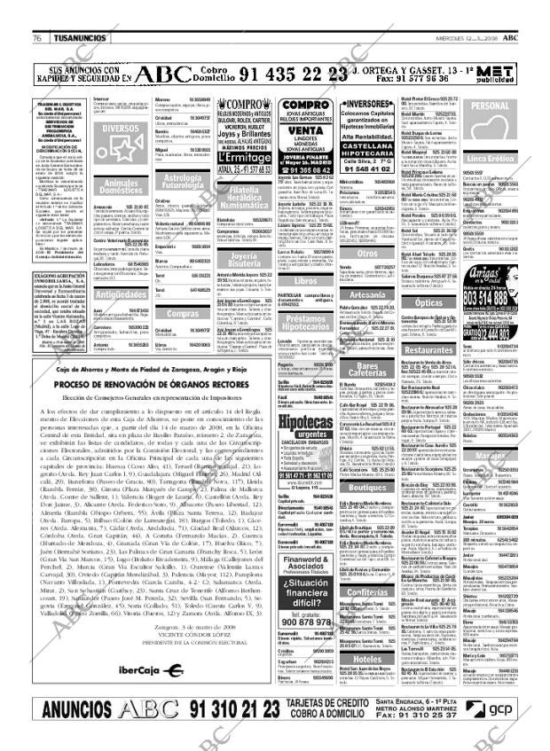 ABC MADRID 12-03-2008 página 76
