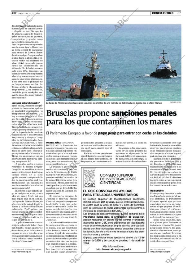 ABC MADRID 12-03-2008 página 87