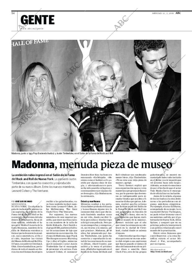 ABC MADRID 12-03-2008 página 94