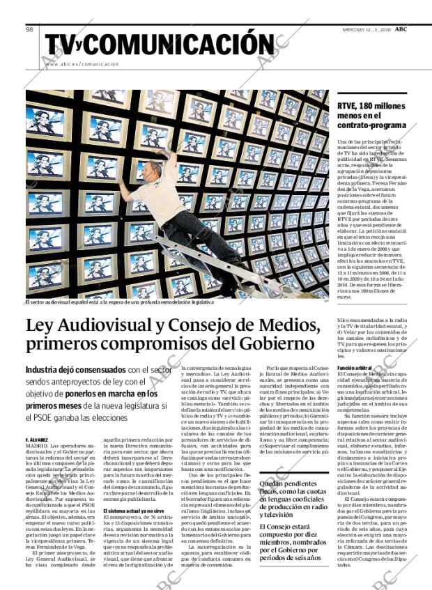 ABC MADRID 12-03-2008 página 98