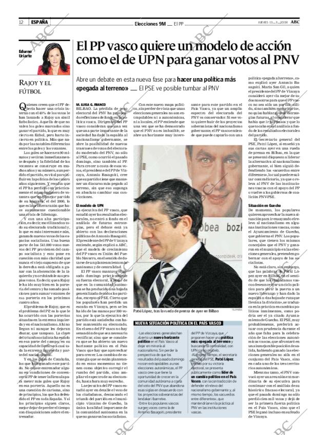 ABC MADRID 13-03-2008 página 12