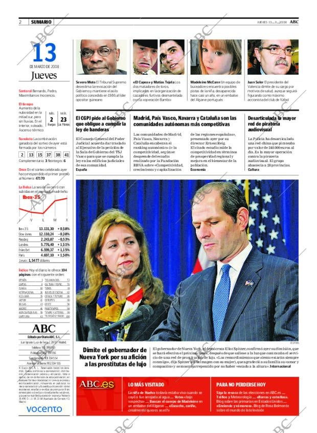 ABC MADRID 13-03-2008 página 2