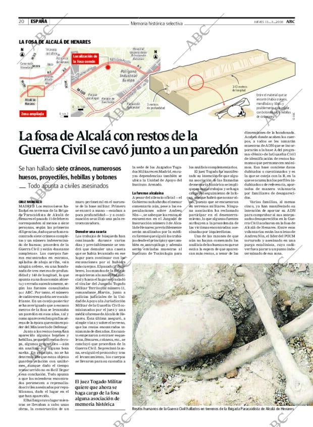 ABC MADRID 13-03-2008 página 20