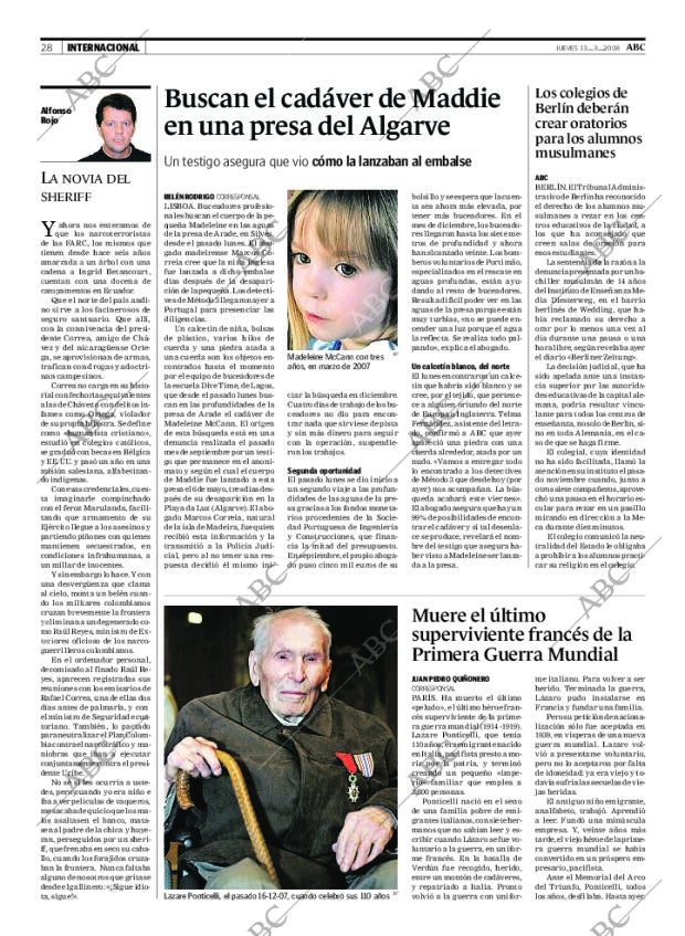 ABC MADRID 13-03-2008 página 28