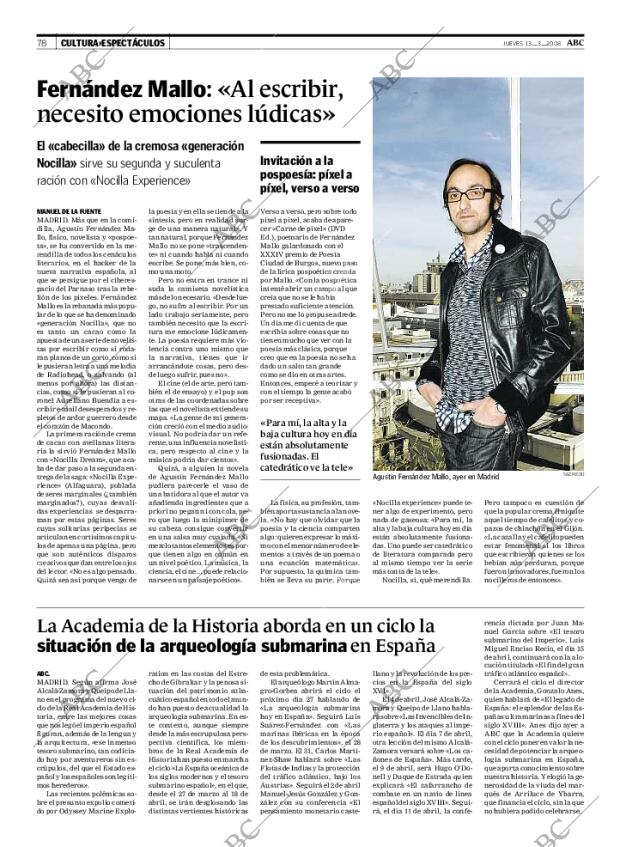 ABC MADRID 13-03-2008 página 78