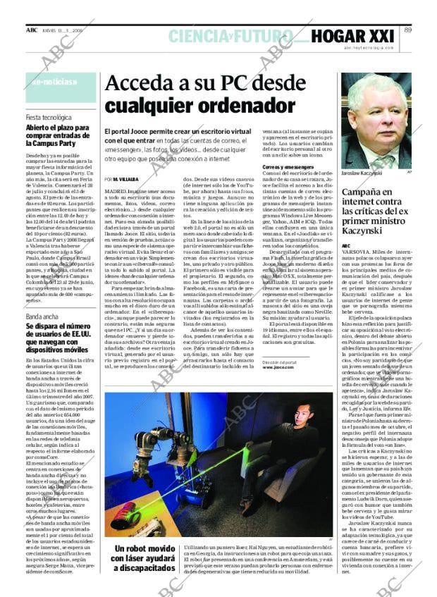 ABC MADRID 13-03-2008 página 89