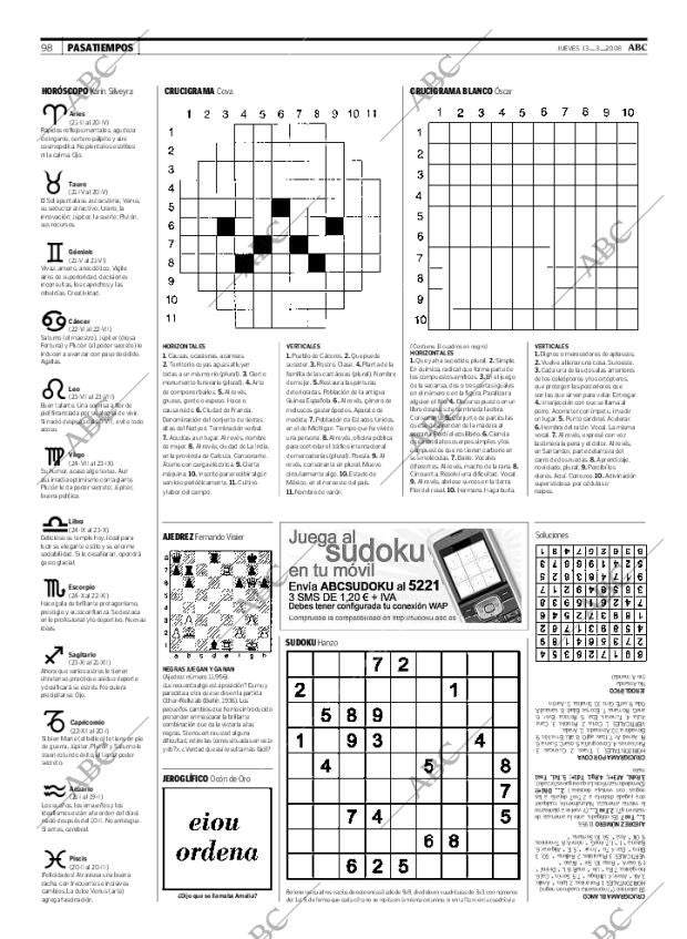ABC MADRID 13-03-2008 página 98