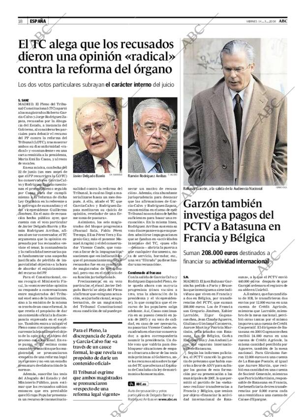 ABC MADRID 14-03-2008 página 18