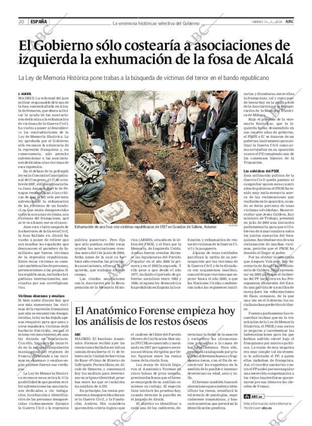 ABC MADRID 14-03-2008 página 20