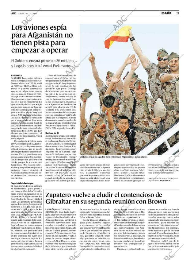 ABC MADRID 15-03-2008 página 21
