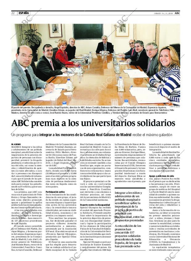 ABC MADRID 15-03-2008 página 22