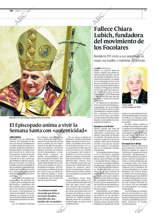 ABC MADRID 15-03-2008 página 27