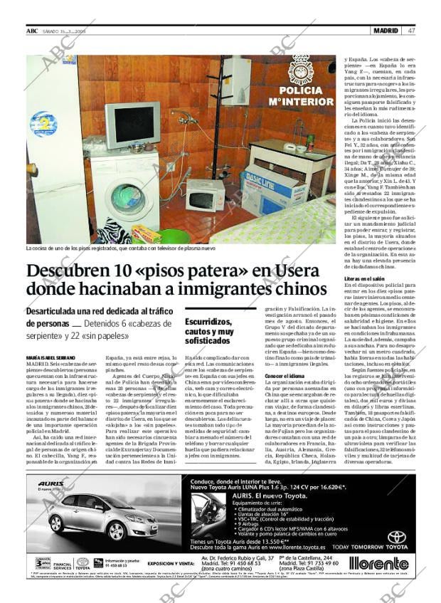 ABC MADRID 15-03-2008 página 47