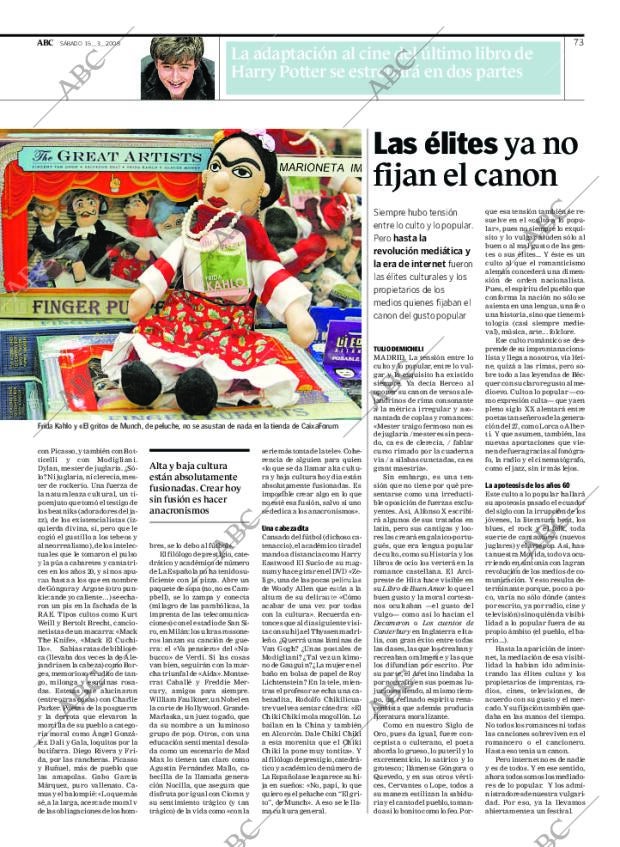 ABC MADRID 15-03-2008 página 85
