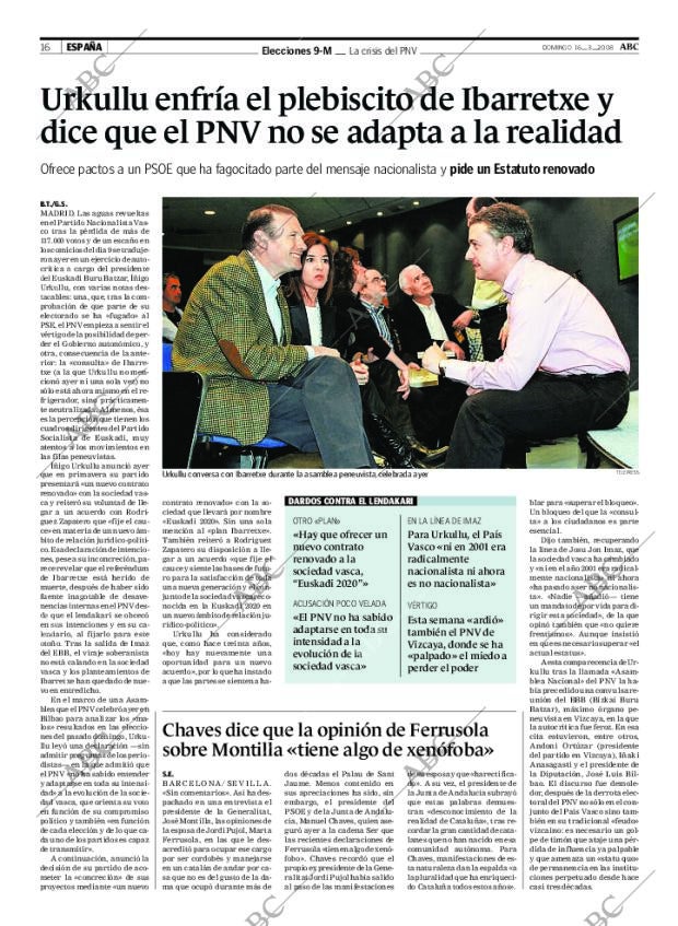 ABC MADRID 16-03-2008 página 16