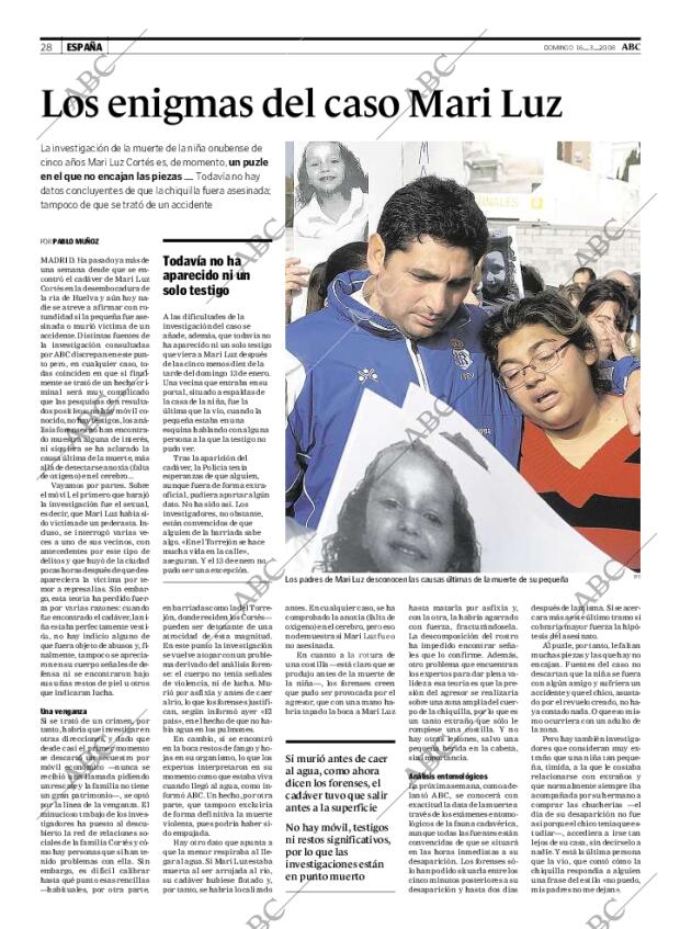 ABC MADRID 16-03-2008 página 28