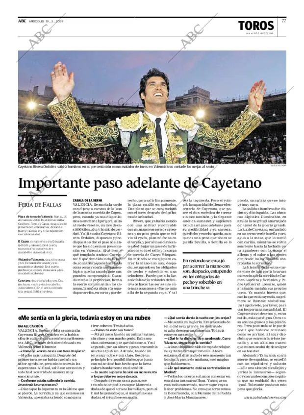 ABC MADRID 19-03-2008 página 77