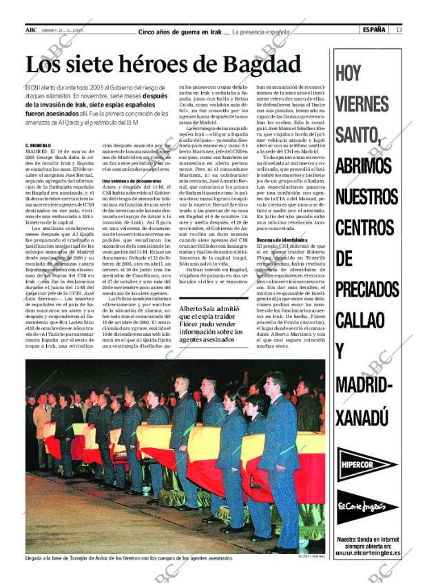 ABC MADRID 21-03-2008 página 13