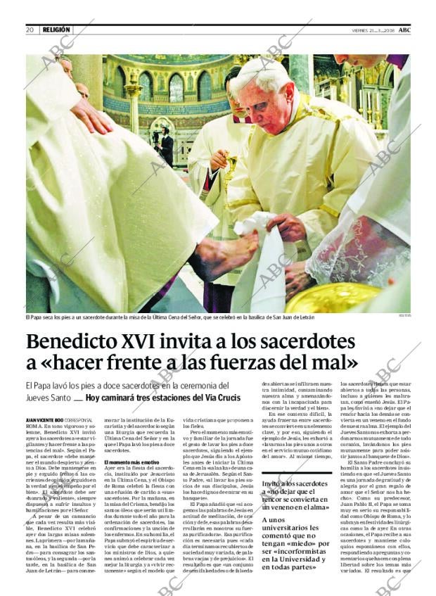 ABC MADRID 21-03-2008 página 20