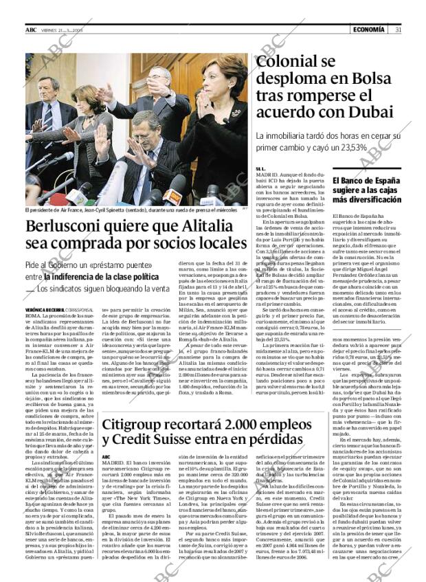 ABC MADRID 21-03-2008 página 31