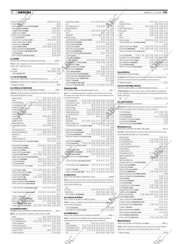 ABC MADRID 21-03-2008 página 50