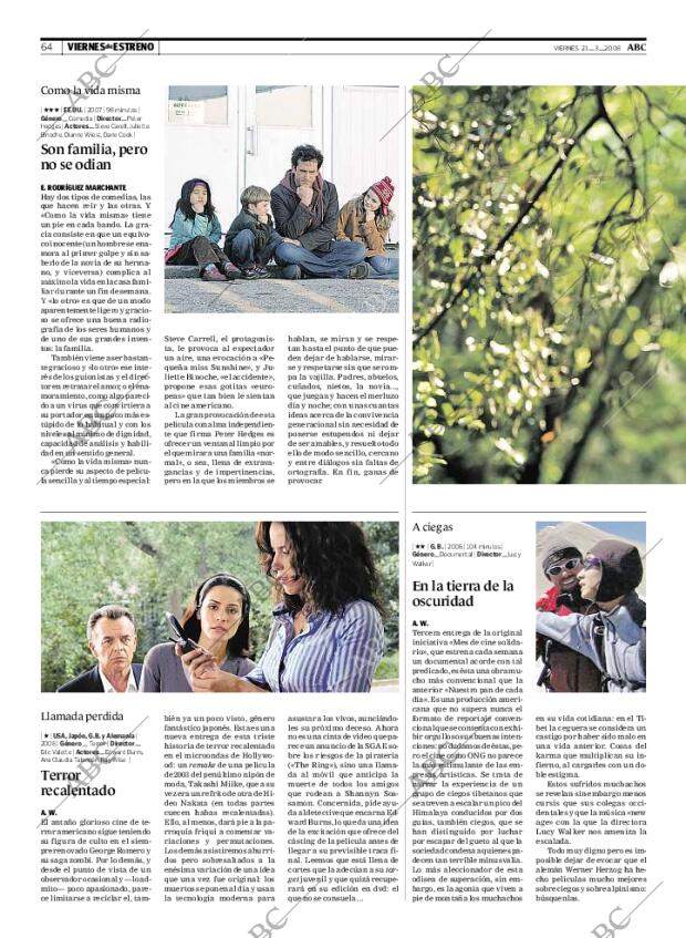 ABC MADRID 21-03-2008 página 64