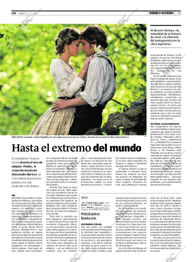 ABC MADRID 21-03-2008 página 65