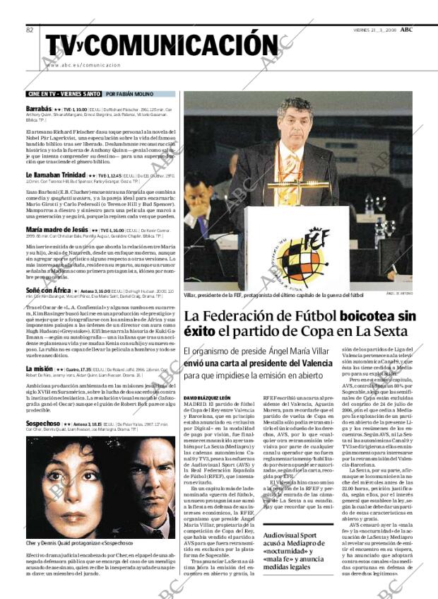 ABC MADRID 21-03-2008 página 82