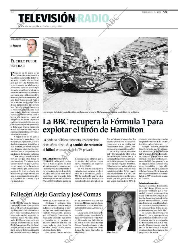 ABC SEVILLA 23-03-2008 página 116
