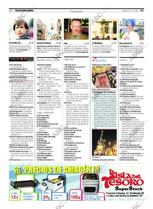 ABC SEVILLA 23-03-2008 página 118