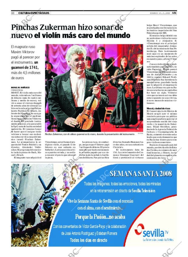 ABC SEVILLA 23-03-2008 página 88
