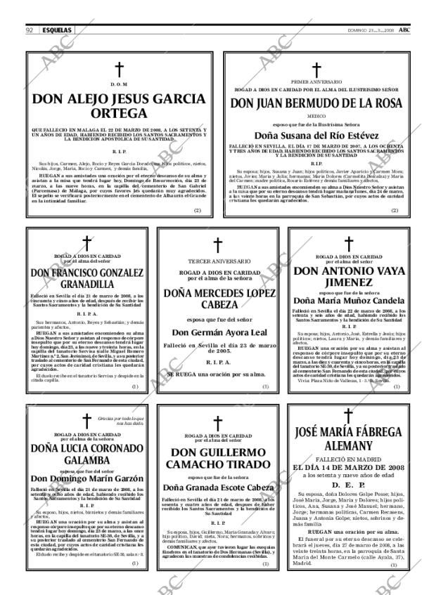 ABC SEVILLA 23-03-2008 página 92