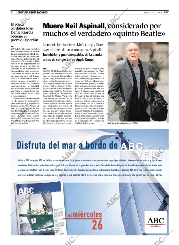 ABC MADRID 25-03-2008 página 72