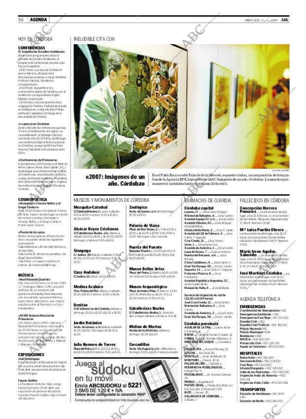 ABC CORDOBA 09-04-2008 página 54