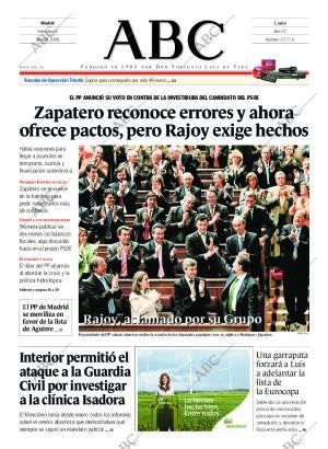 ABC MADRID 09-04-2008 página 1