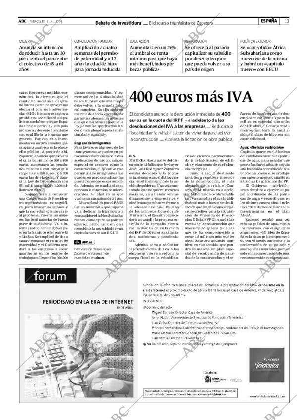 ABC MADRID 09-04-2008 página 13