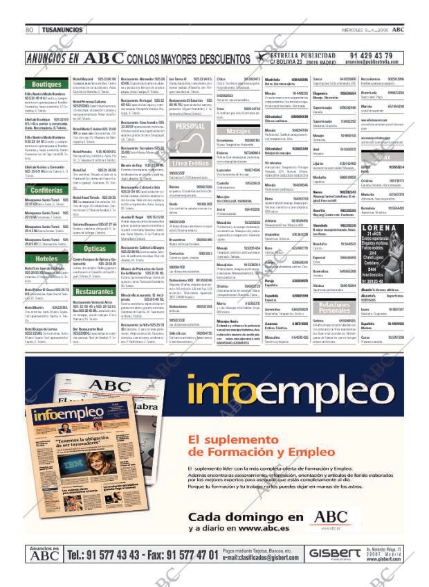 ABC MADRID 09-04-2008 página 80