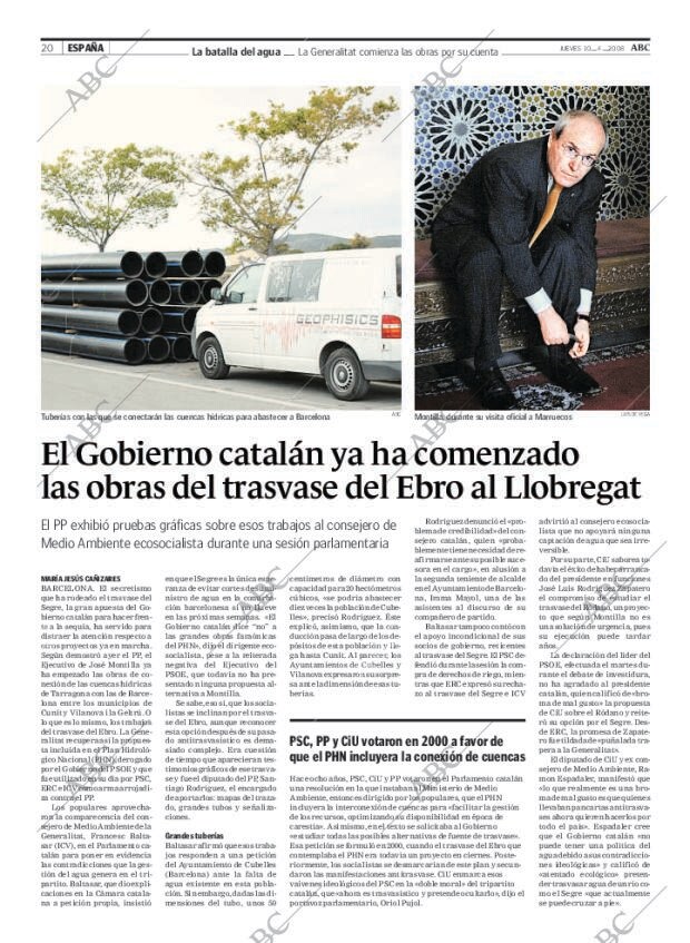 ABC MADRID 10-04-2008 página 20