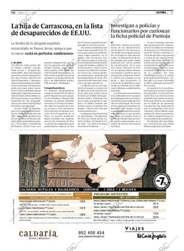 ABC MADRID 12-04-2008 página 23