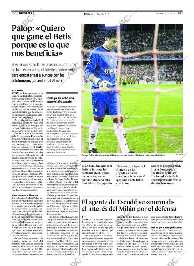 ABC SEVILLA 18-04-2008 página 100