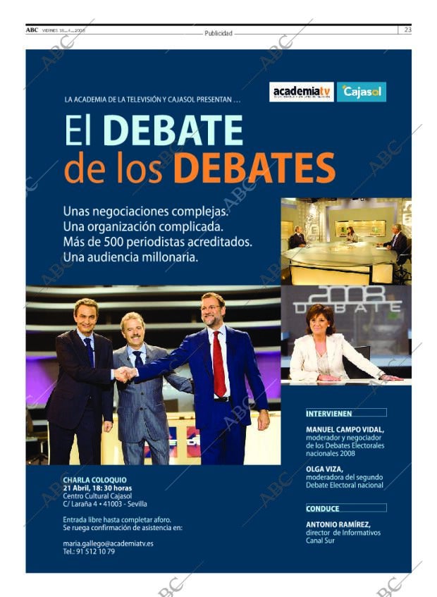 ABC SEVILLA 18-04-2008 página 23