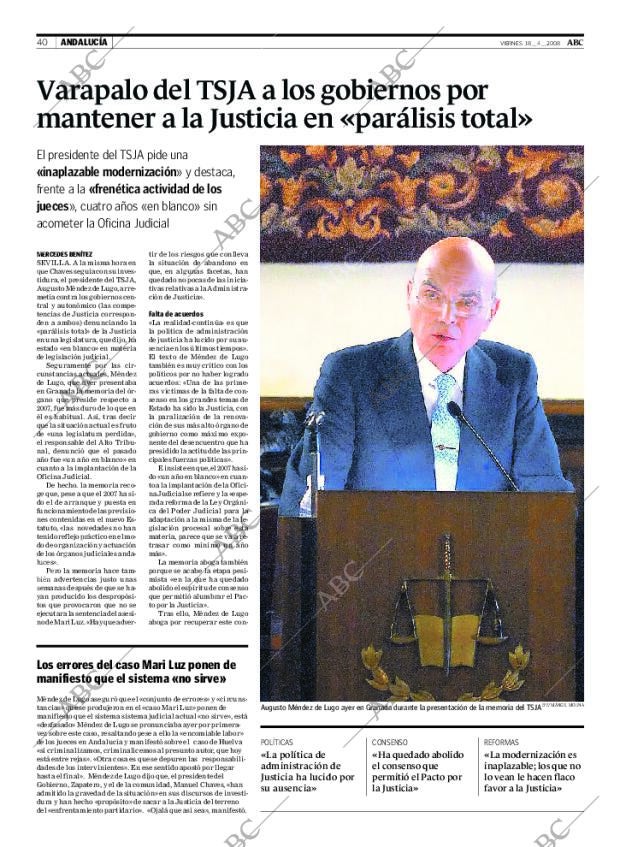ABC SEVILLA 18-04-2008 página 40