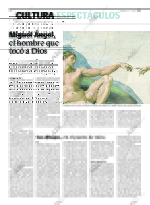 ABC MADRID 20-04-2008 página 84