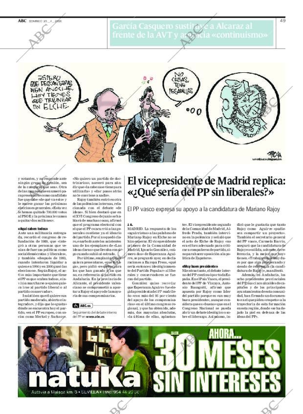 ABC SEVILLA 20-04-2008 página 49