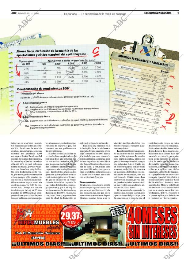 ABC SEVILLA 20-04-2008 página 71