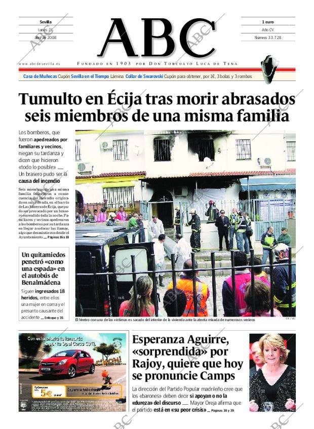 ABC SEVILLA 21-04-2008 página 1