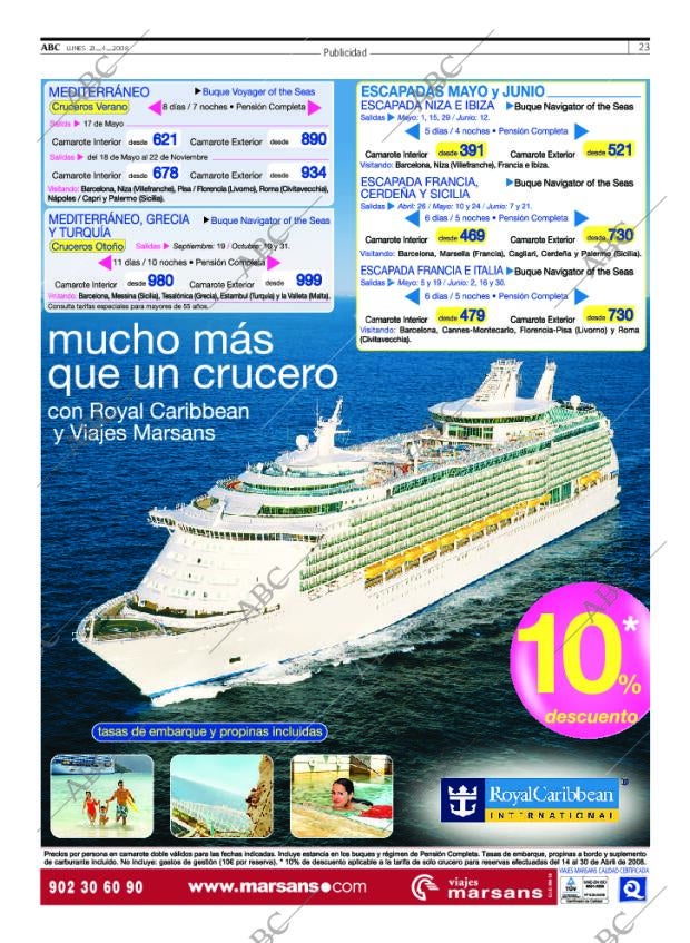 ABC SEVILLA 21-04-2008 página 23