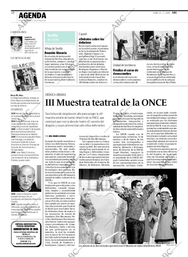ABC SEVILLA 21-04-2008 página 28